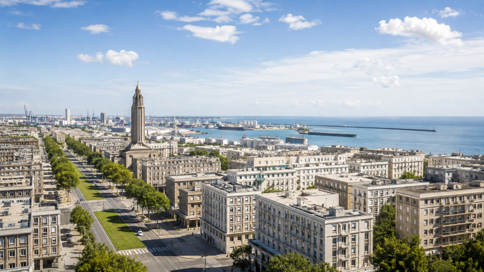 Ville du Havre en Seine-Maritime