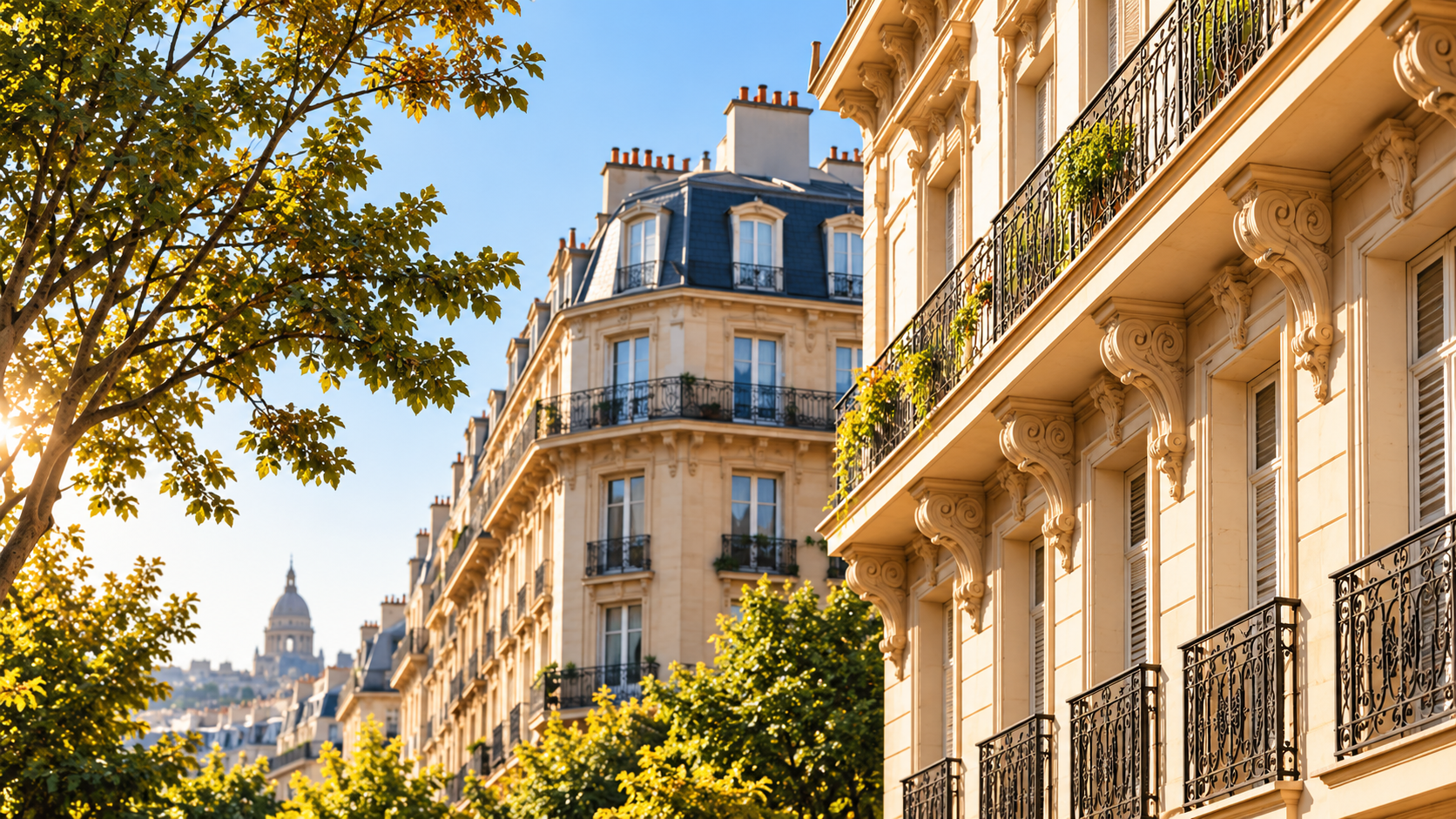 Immeubles résidentiels illustrant un projet immobilier et son assurance emprunteur